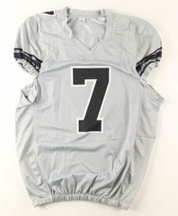 C. J. Stroud Signed Ohio State Buckeyes White Jersey (Beckett) 2021 Rose Bowl QB