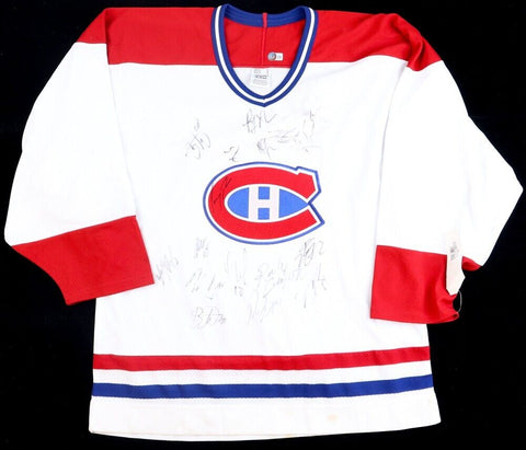 2012 Canadiens Jersey Team-Signed by 16 Carey Price, Budaj, Weber, + Beckett LOA