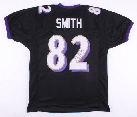 Torrey Smith Baltimore Ravens Autographed Mini-Helmet - Dynasty Sports &  Framing