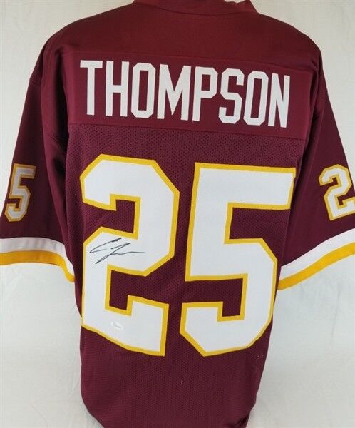 Chris Thompson Signed Washington Redskins Jersey (JSA Witness COA) Running Back