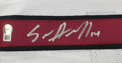 Sam Howell Signed Washington Commanders Jersey (Beckett) Ex-North Carolina Q.B.