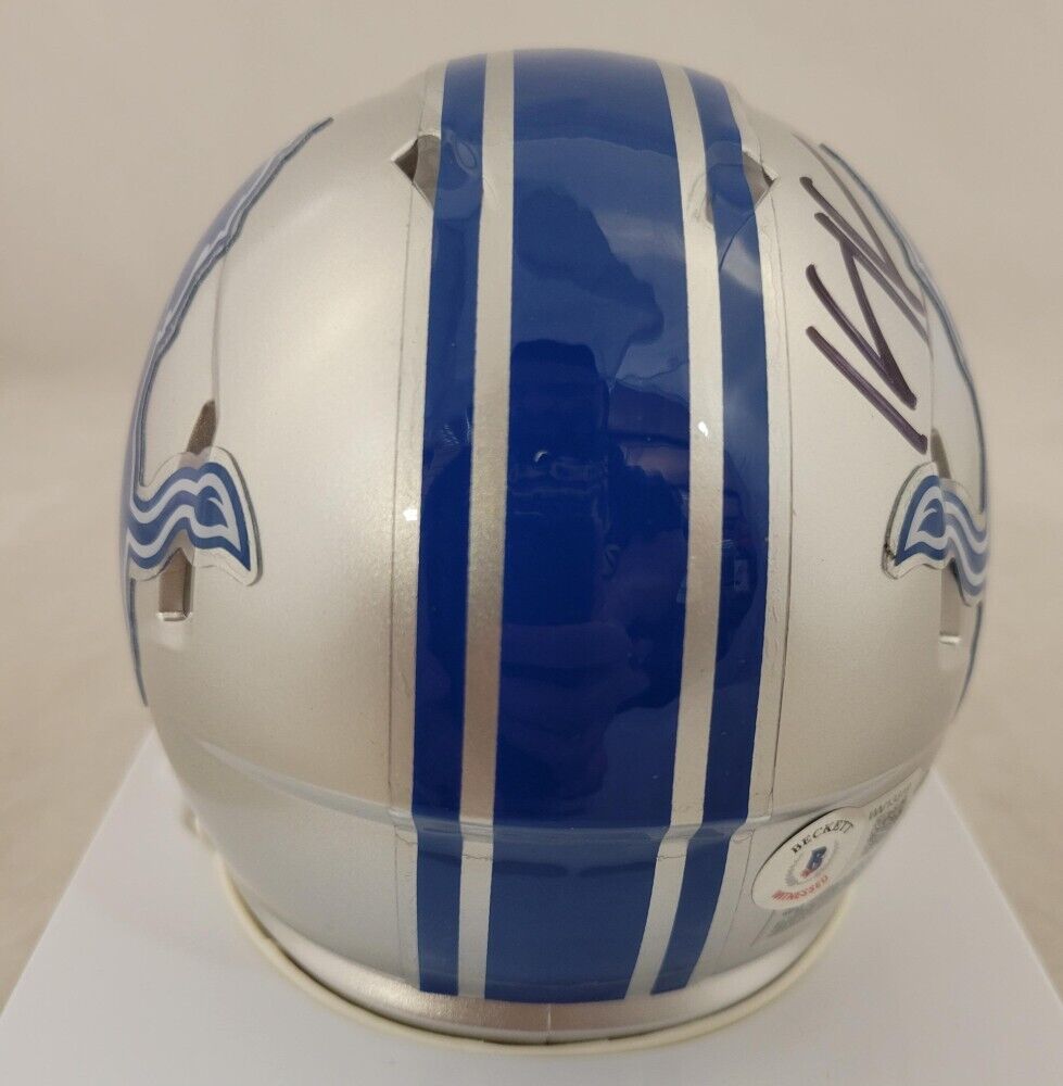 Hendon Hooker Signed Detroit Lions Speed Mini Helmet (Beckett) Ex-Tennessee Vols