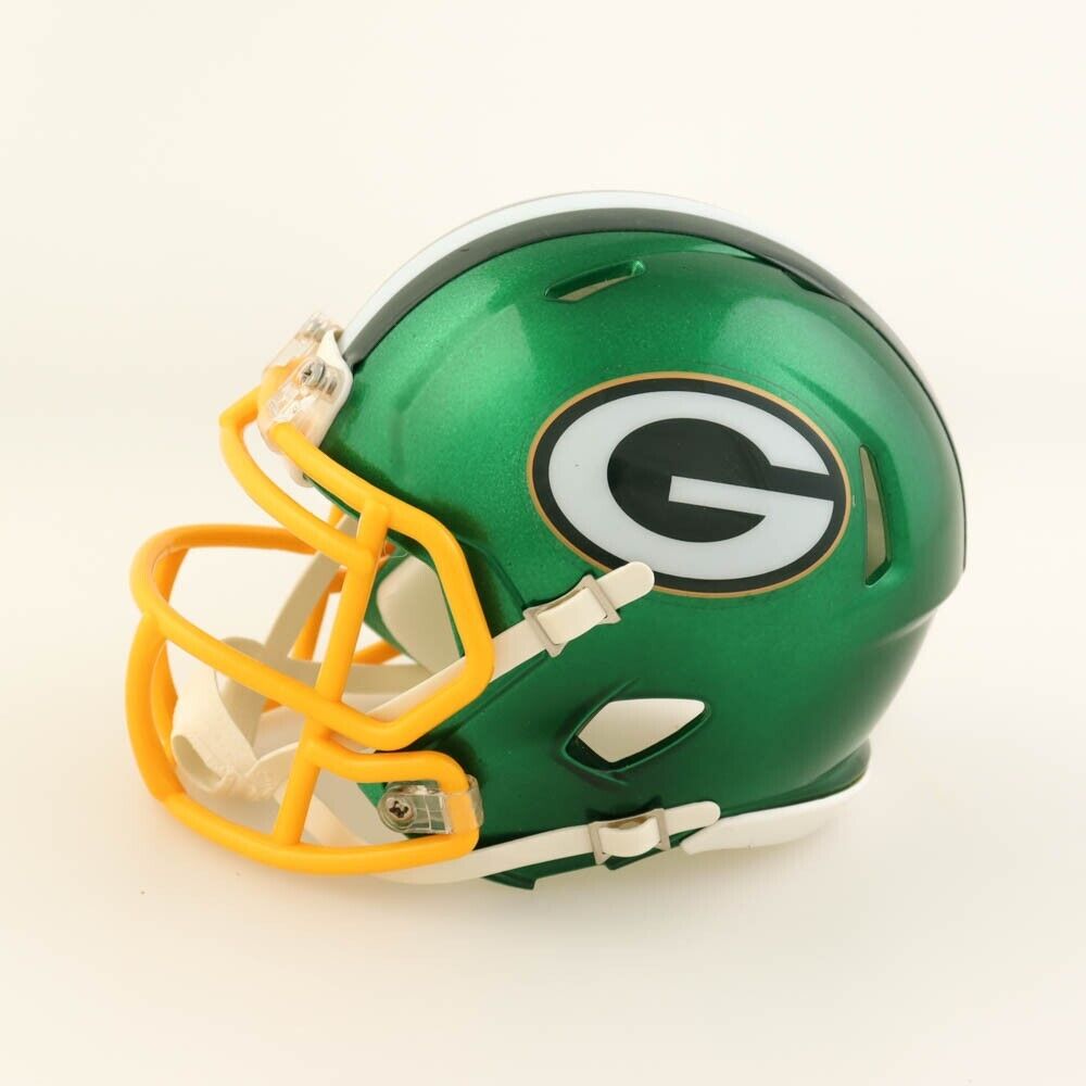 Jordy nelson signed store helmet