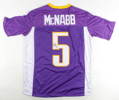 Donovan McNabb Signed Minnesota Vikings Jersey (JSA COA) 6×Pro Bowl Q.B.