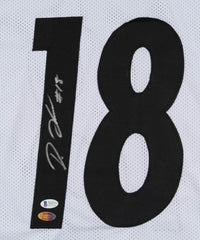 Diontae Johnson Signed Steeler Jersey Beckett/ Pittsburgh Starting Wide Receiver