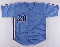 Mike Schmidt Signed Philadelphia Phillies Jersey Inscribed "HOF 95" (JSA Holo)