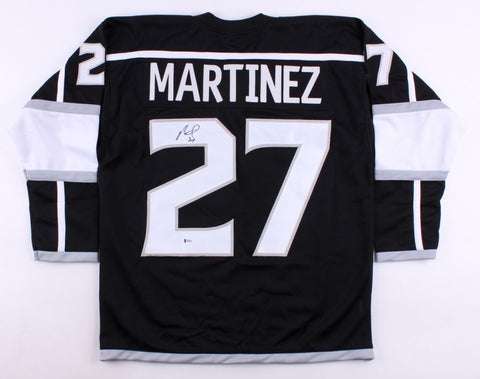 Alec Martinez Signed L.A.Kings Jersey (Beckett COA) Playing career 2008–present