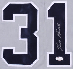 Tim Raines Signed New York Yankees Jersey (JSA COA) 7×All-Star (1981–1987) HOF