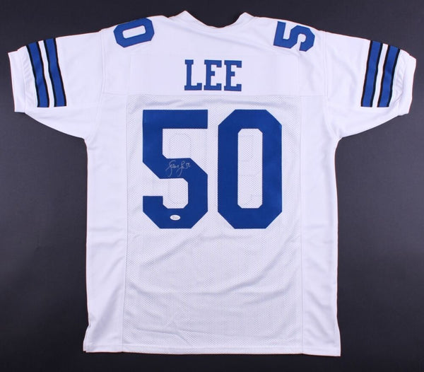 Sean Lee Autographed Framed Cowboys Jersey