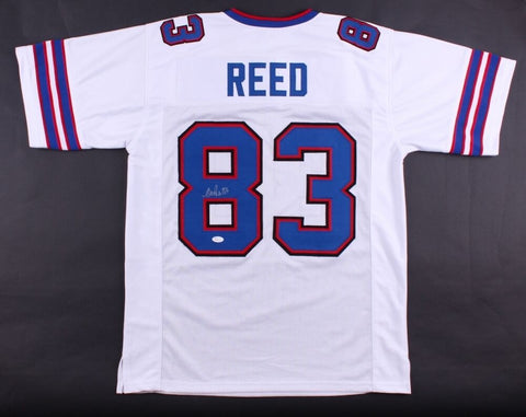 Andre Reed Signed Bills Jersey (Signing Source) 7xPro Bowl Wide Receiver