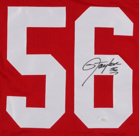 Lawrence Taylor Signed Giants Jersey (JSA COA) 2×Super Bowl Champion (XXI, XXV)