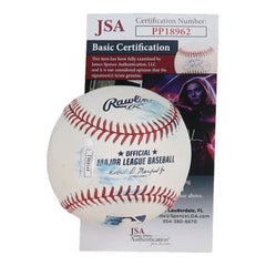 Alexander Canario Signed Spring Training Game Use Baseball (JSA COA) Chicago Cub