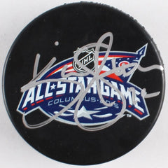 Kevin Shattenkirk Signed 2015 All-Star Game Logo Hockey Puck (JSA COA) Capitals