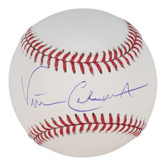 Vince Coleman Signed OML Baseball (Schwartz COA) St Louis Cardinals Outfielder