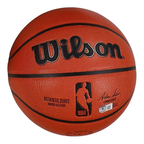 Bill Walton Signed Basketball (Beckett) Trail Blazers #1 Overall Pick 1974 Draft