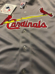 Stan Musial Signed Cardinals Jersey (PSA COA) St Louis HOF O.F.  "Stan the Man"