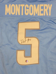 David Montgomery Signed Detroit Lions Jersey (Beckett) Iowa State Running Back