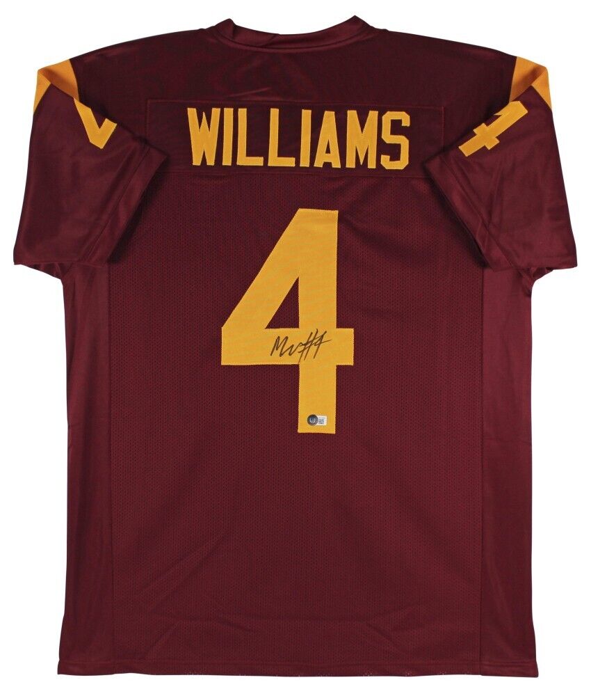 Mario Williams Signed USC Trojans Jersey (Beckett) 2006 #1 Overall Pick / Texans