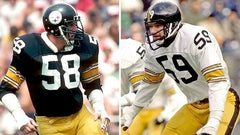 Andy Russell, Jack Ham & Jack Lambert Signed Steelers Jersey 3 Inscriptions