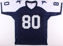 Alvin Harper Signed Cowboys Jersey Inscribd "Bowl to Bowl Super Bowl Champ 92 93