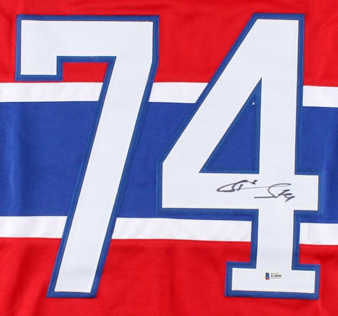 Alexei Emelin Signed Canadiens Jersey (Beckett COA) Montreal Defenseman