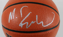 Mitch Richmond Signed Wilson NBA Authentic Series I/O Basketball (JSA COA)