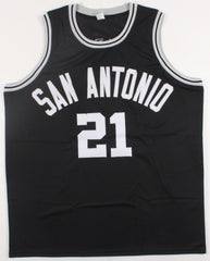 Alvin Robertson Signed San Antonio Spurs Jersey Inscribed"'84 Olympics"(JSA COA)