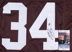 Reuben Droughns Signed Cleveland Browns Jersey (JSA COA) Running Back 2005–2006