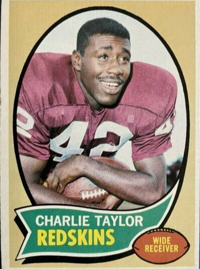 Charley Taylor Signed Washington Redskins Jersey Inscribed HOF 84 J confinescollectibles