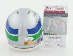 Jaxon Smith-Njigba Signed Seattle Seahawks Mini-Helmet (JSA COA) 2023 1st Rd Pk