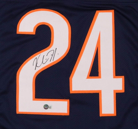 Khalil Herbert Signed Chicago Bears Jersey (Beckett) 2nd Year Running Back