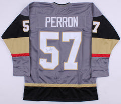 David Perron Signed Golden Knights Jersey (Beckett COA) Las Vegas Left Winger