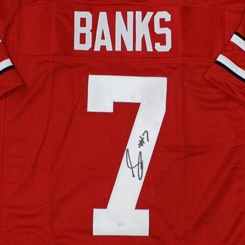 Sevyn Banks Signed Ohio State Buckeyes Jersey (JSA COA) Defensive Back