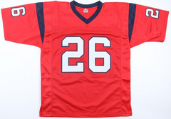 Devin Singletary Signed Houston Texans Jersey (Beckett) Ex-Florida Atlantic R.B.