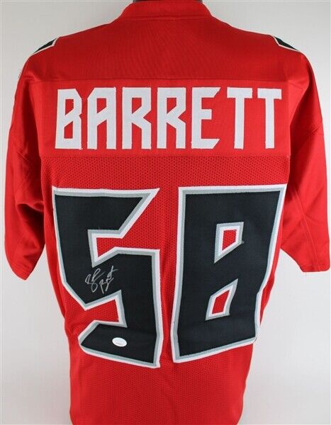 footballcollectible Shaquil Barrett Autographed Tampa Bay Buccaneers Jersey