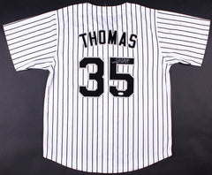 Frank Thomas Signed White Sox Jersey (JSA COA) "The Big Hurt" 500 HR Club Member