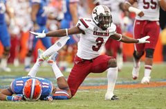 Chris Lammons Signed South Carolina Gamecocks Pro Cut Jersey (JSA COA) Colts D.B