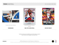 2021 / 22 Panini Prizm Basketball NBA Sealed Retail Pack Box 24 Packs