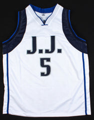 J.J. Barea Signed Dallas Mavericks  "J.J."  Jersey (JSA COA) NBA Champion 2011
