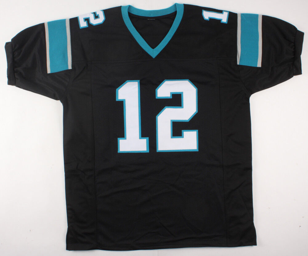 D. J. Moore Signed Panthers Jersey (JSA Hologram) Carolina 2018 1st Rd Draft Pck