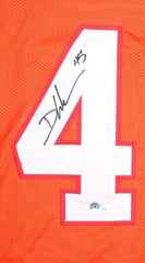 Devin White Signed Tampa Bay Buccaneers Creamsicle Jersey (Beckett) Bucs L.B.