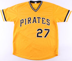 Kent Tekulve Signed Pirates Jersey (JSA COA) World Series Champion (1979) Closer