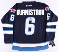 Alexander Burmistrov Signed Winnipeg Jets Jersey (PSA COA)