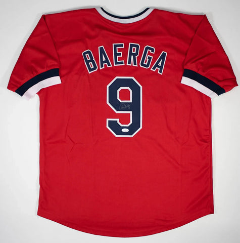 Carlos Baerga Signed Cleveland Indians Jersey (JSA COA) 3xAll Star 2nd Baseman