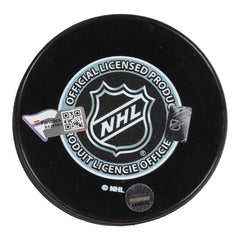Henrik Lundqvist Signed 2018 Winter Classic Logo Puck (Fanatics) New York Ranger