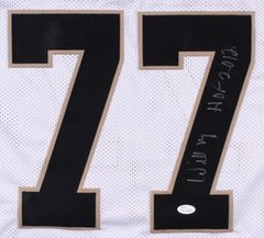 Willie Roaf Signed Saints Jersey Inscribed "HOF 2012" (JSA COA) 11x Pro Bowl