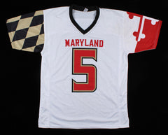 Anthony McFarland Jr  Maryland Terrapins Signed Jersey (JSA COA) Steelers RB