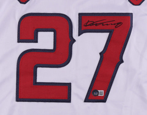 Vladimir Guerrero Sr. Signed Los Angeles Angels Jersey (Beckett Holo) 2004 MVP