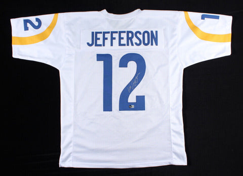 Van Jefferson Signed Los Angeles Rams Jersey (Beckett Hologram) Wide Receiver