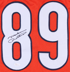 Mike Ditka Signed Chicago Bears Orange Career Highlight Stat Jersey (JSA COA)